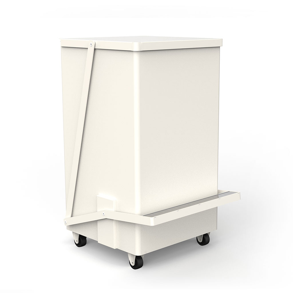 Pedallı Radyoaktif Atık Konteyneri (Küçük)